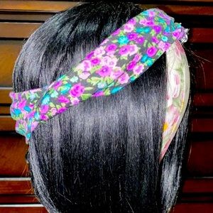 Forever21 Purple Floral Headband